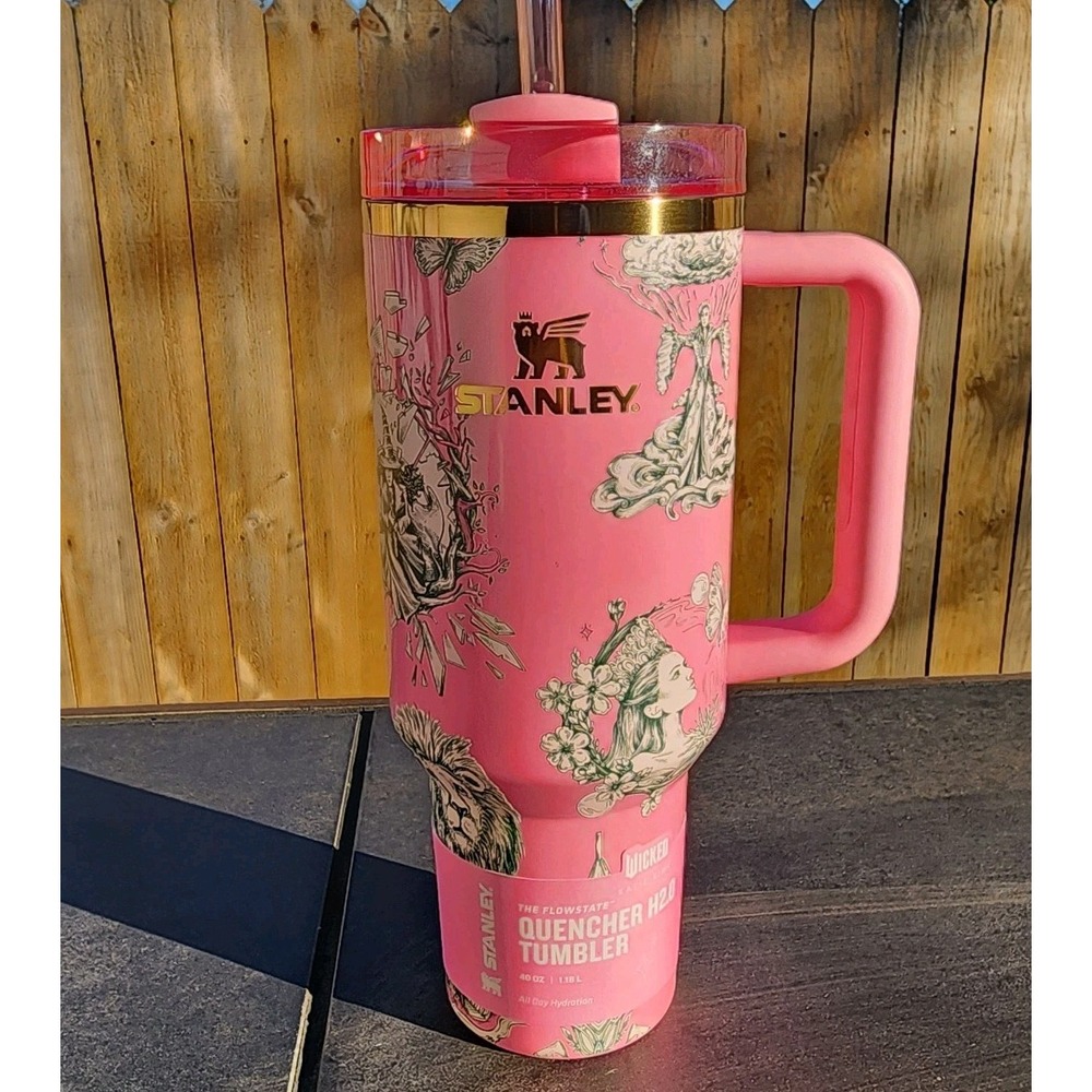 Target x‎ Stanley Wicked For Good FlowState Quencher Tumbler 40 Oz Ozian Reprise